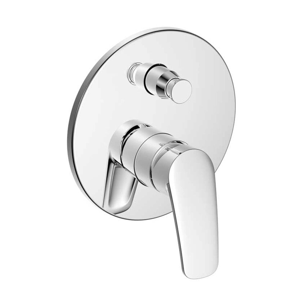 Set miscelatore lavabo bidet e doccia ad incasso con deviatore cromato Tiny
