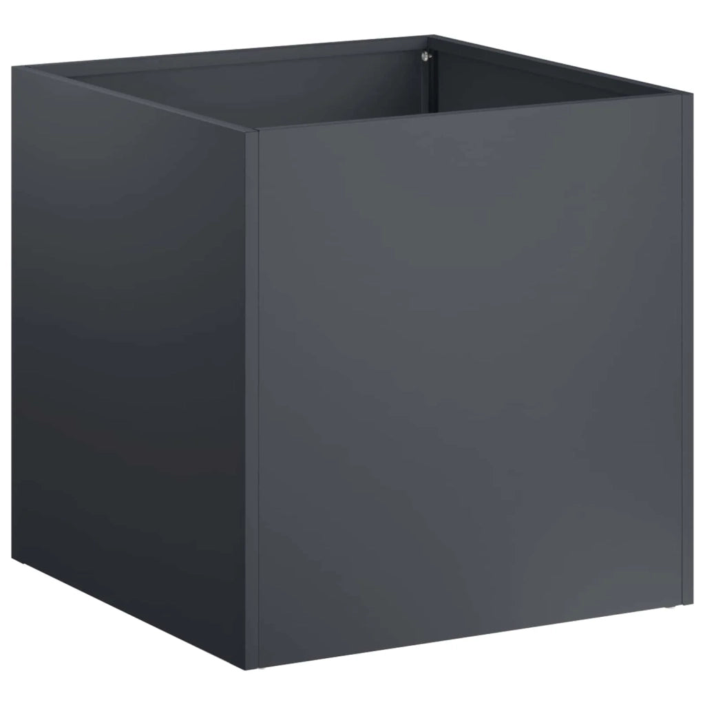 Vaso da giardino Antracite 45 x 45 x 45 cm 8004970