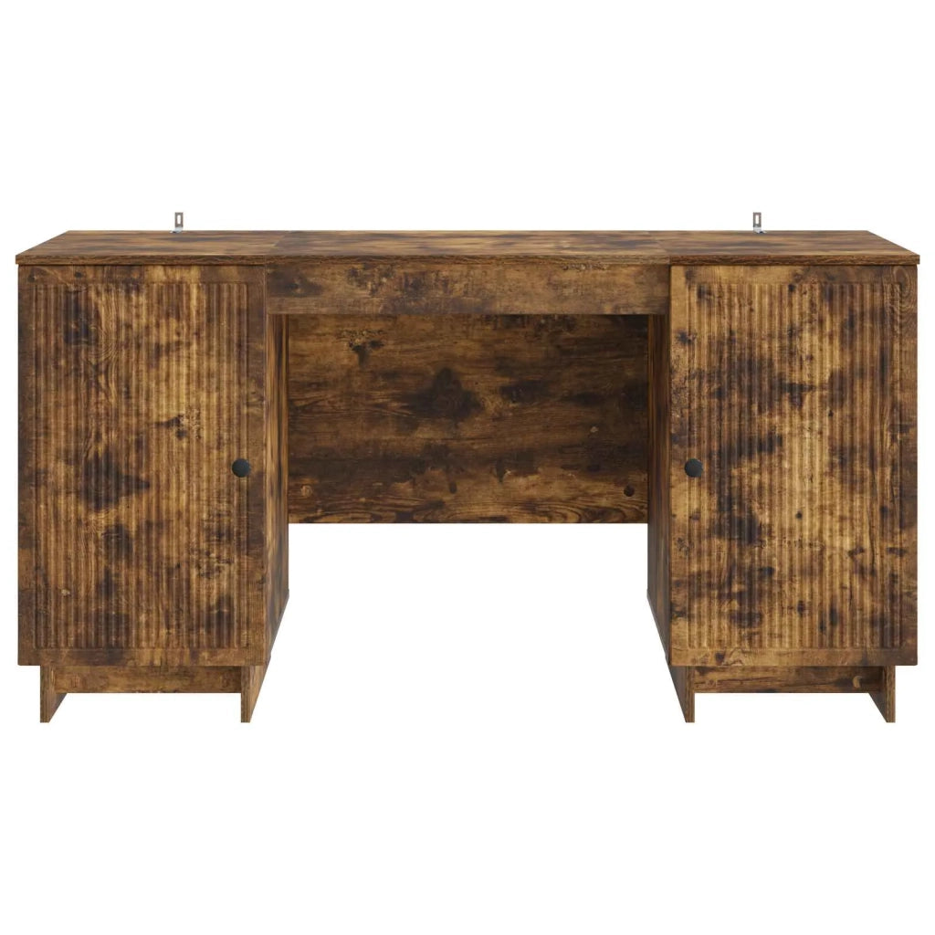 Scrivania Rovere Fumo Legno ingegnerizzato 142,5 x 50 x 75 cm 3414572