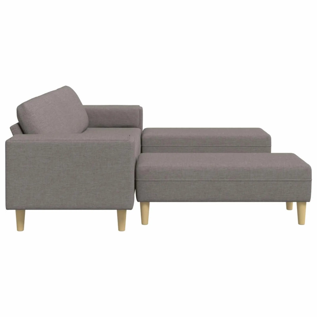 Divano per Soggiorno 3 pcs Talpa Poliestere 3335117