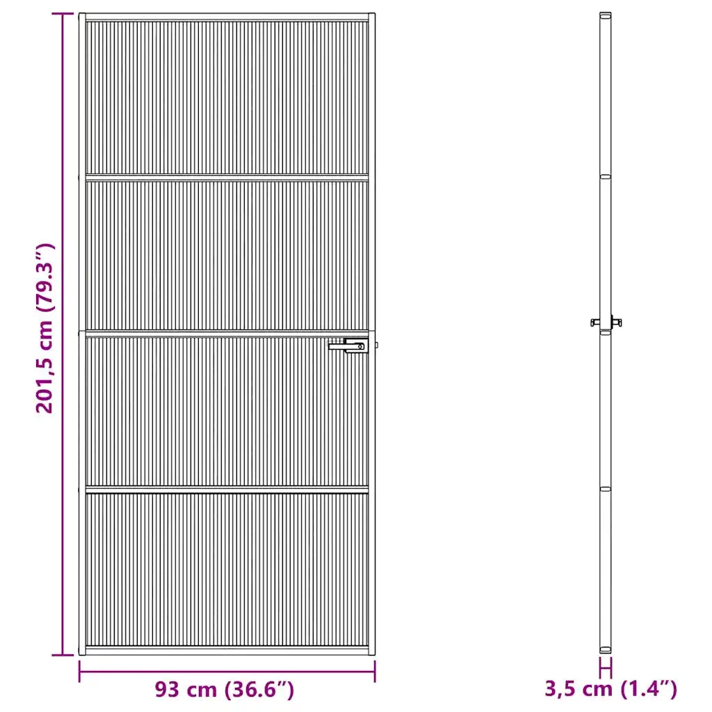 Porta per la casa 93 x 201,5 x 3,5 cm 42025245