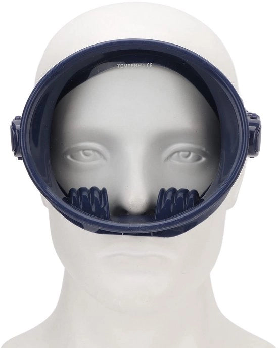Maschera da immersione senza bollicine - Forma ovoidale - Viso antifumo - Cintura regolabile - Materiale siliconico confortevole - Occhiali da immersione