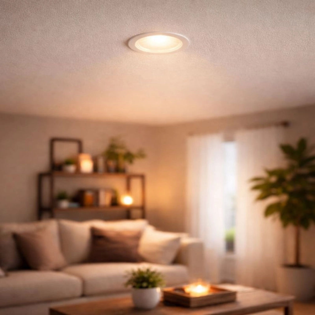 Lampada Led GU10 10W 1300LM Angolo Largo 110 Gradi Bianco Caldo 3000K 220V D50X58mm