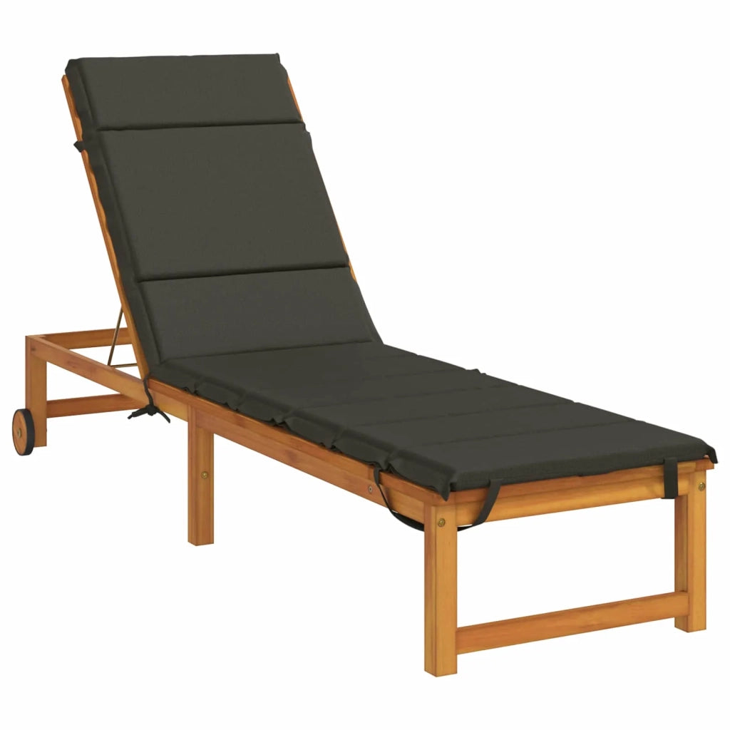Cuscino per Lettino GEMERT 100% Poliestere Antracite 948451