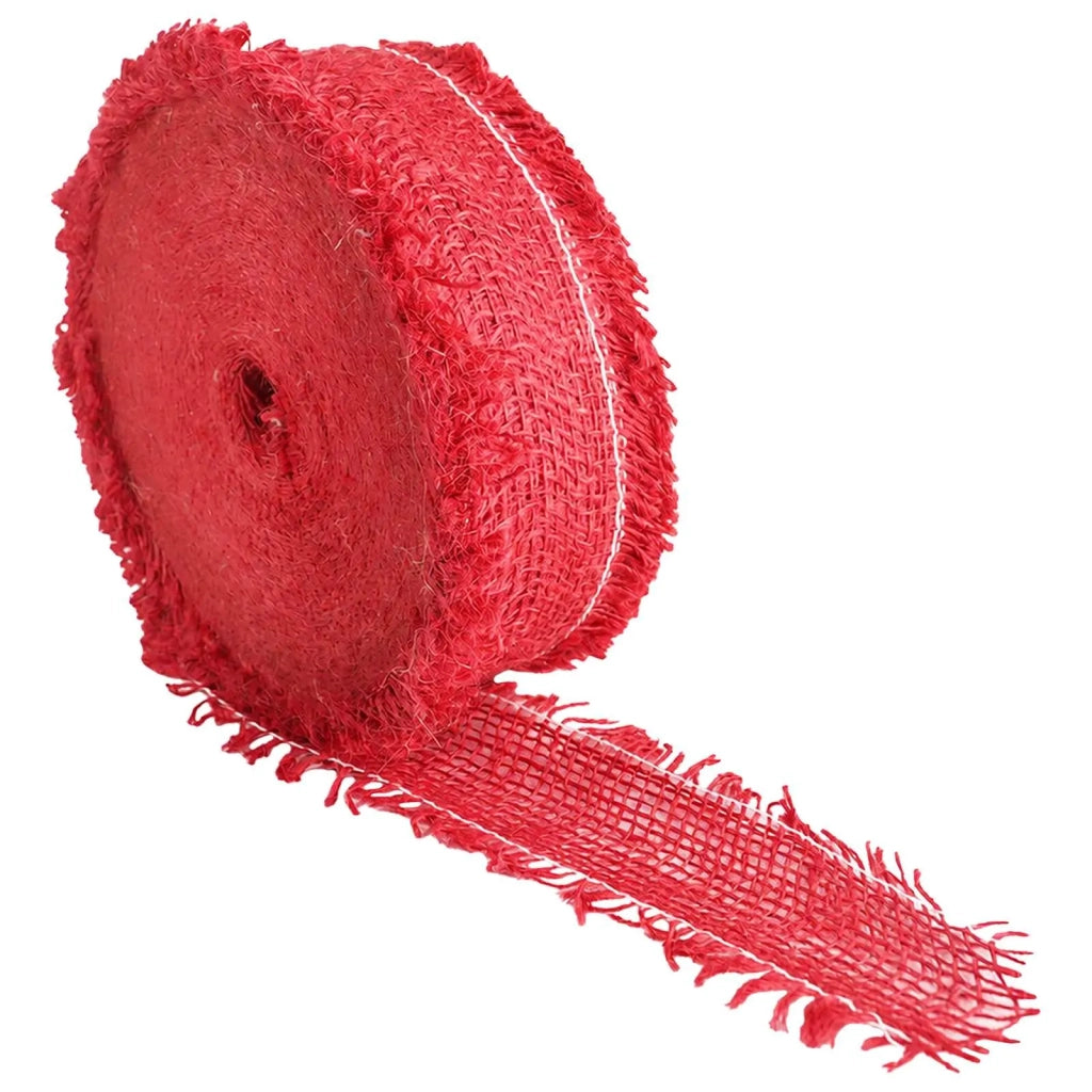 Rotolo di Juta Rosso 5 x 2500 cm 42012033