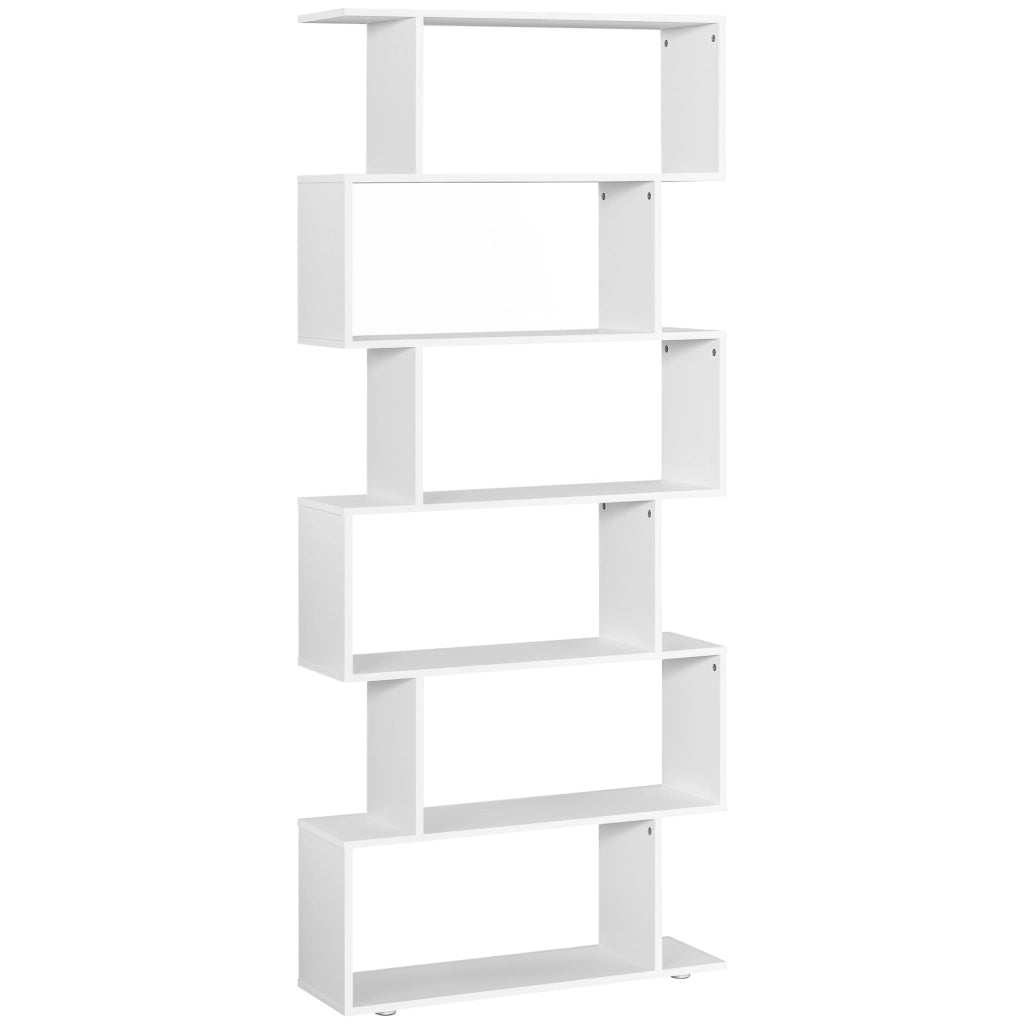 Libreria in Legno ¨C zephmum ¨C Bianco 80x24x191 cm