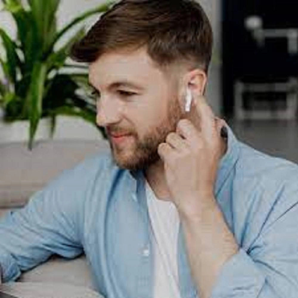 Trade Shop - Auricolari Cuffie Bluetooth Wireless Controllo Touch Con Scatola Di Ricarica R535 -