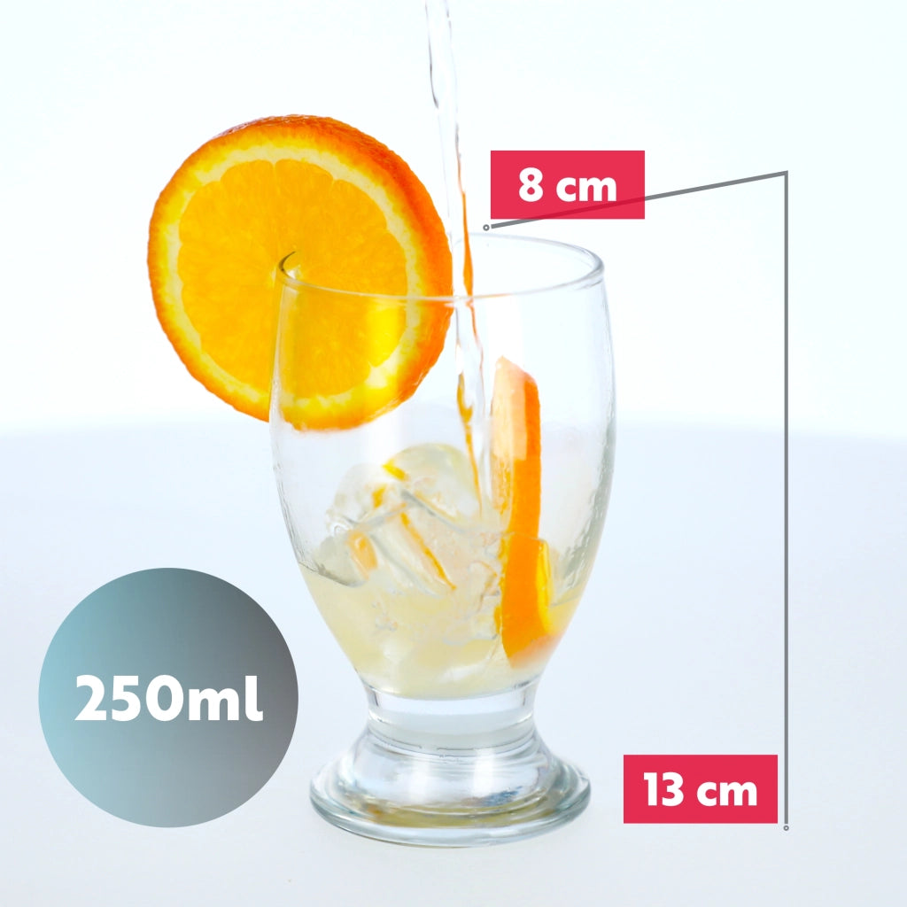 Set di 6 coppette e bicchieri KADAX per dessert e gelato, 300 ml, ideali per dessert.
