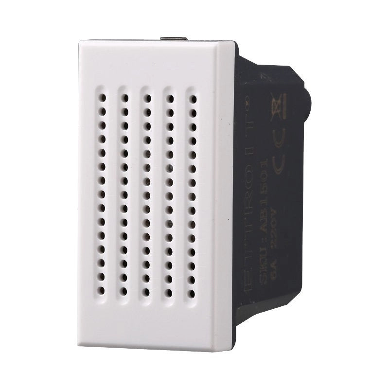 Ronzatore 220V 6A Colore Bianco Compatibile Con Bticino Axolute