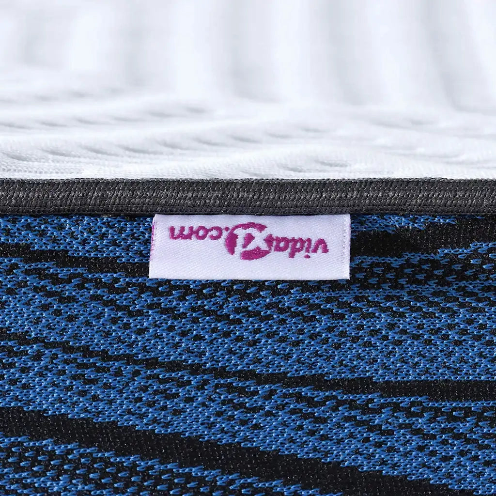 Topper per materasso Bianco 120 x 200 cm Tessuto Jacquard 4106269