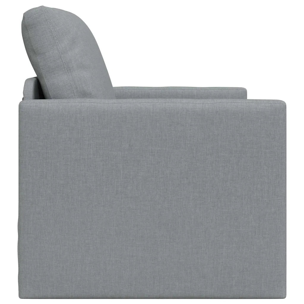 Divano letto 60cm Grigio chiaro Tessuto 4106621