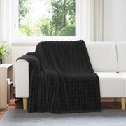 Coperta Nero 200 x 150 cm Panno 42016930