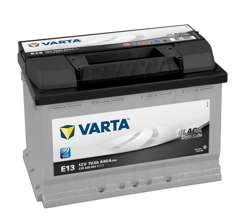 BATTERIA AUTO VARTA BLACK DYNAMIC E9 70 AH
