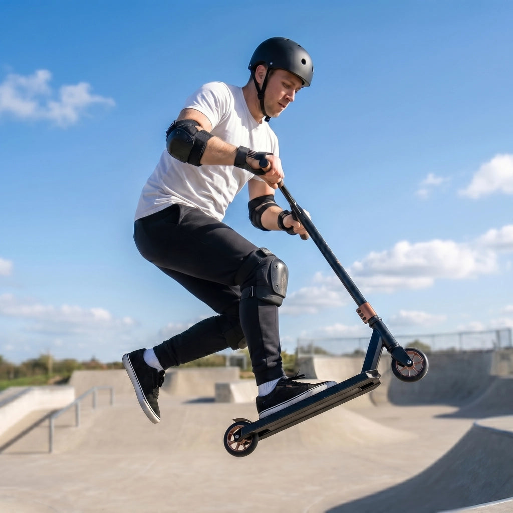 Monopattino Freestyle ¨C Xylo ¨C ABEC-9 Ruote 120mm Oro