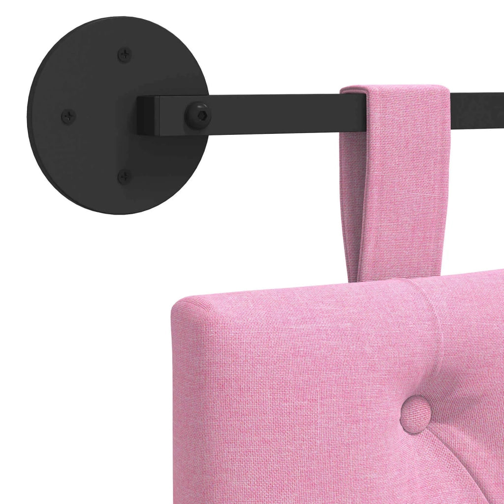 Testiera | Testata sospesa Rosa Tessuto