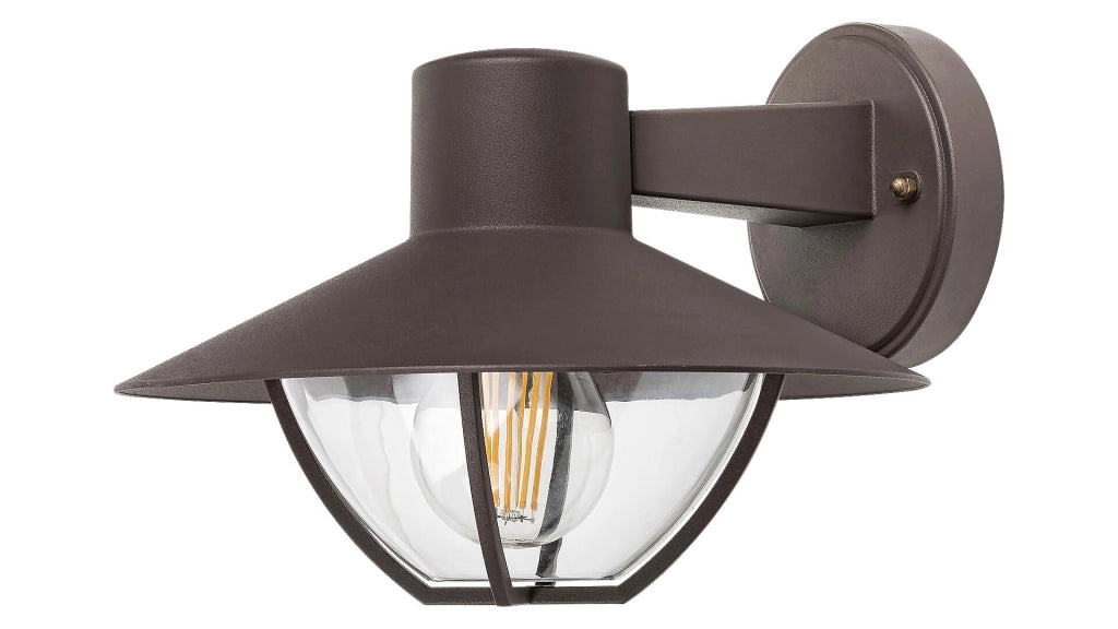 Applique esterna Almada E27 1 luce bronzo IP44 Rabalux