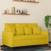 Divano a 2 Posti-Sofa 2 Posti giallo 120 cm in Velluto 145970