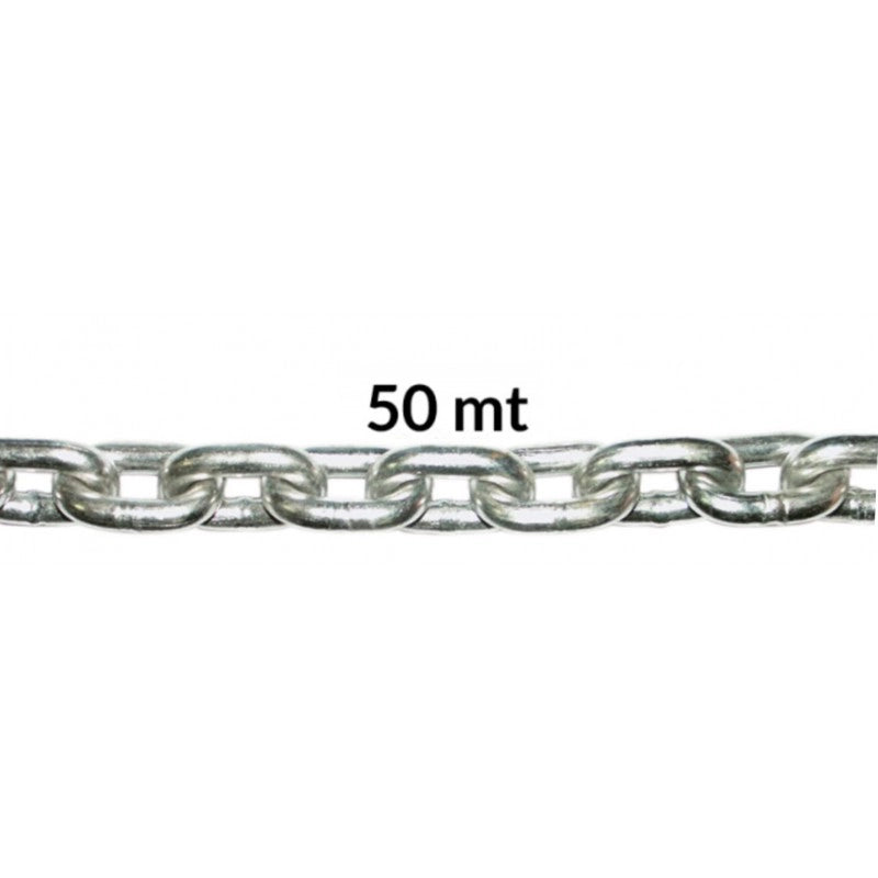 CATENA INOX CALIBRATA Ø MM.8 MT 50