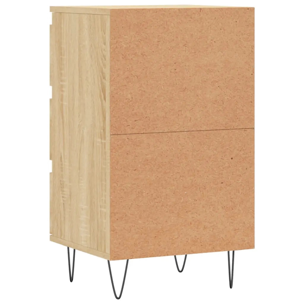 Credenza Rovere Sonoma 40x35x70 cm in Legno Multistrato 831095