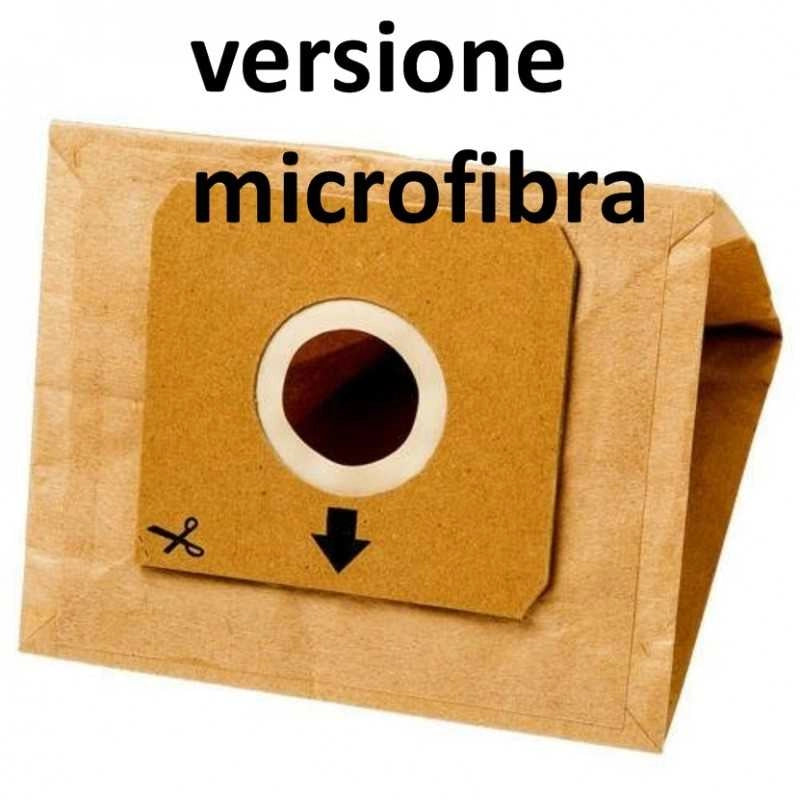 5PZ SACCHETTI MICROFIBRA DE LONGHI CLEOS ORBIT XTH180 170 XTD3080E - De Longhi