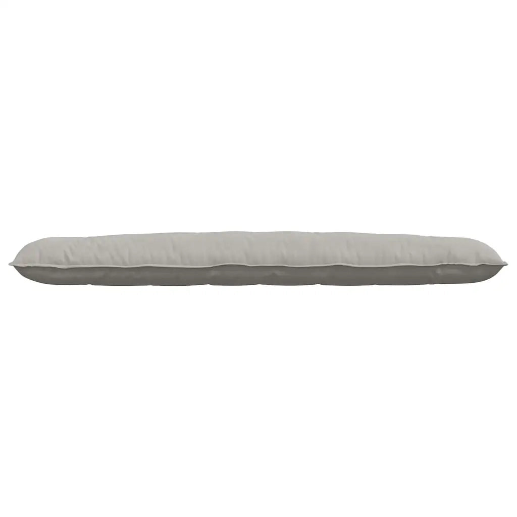 Cuscino per Schiena Grigio chiaro 200 x 50 cm 42014989