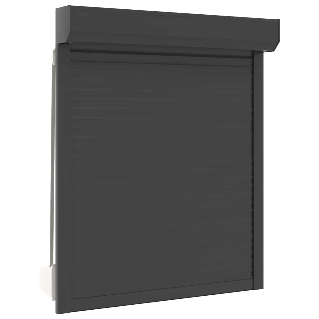 Persiana a rullo Antracite 100 x 130 cm Alluminio e poliuretano 42047067