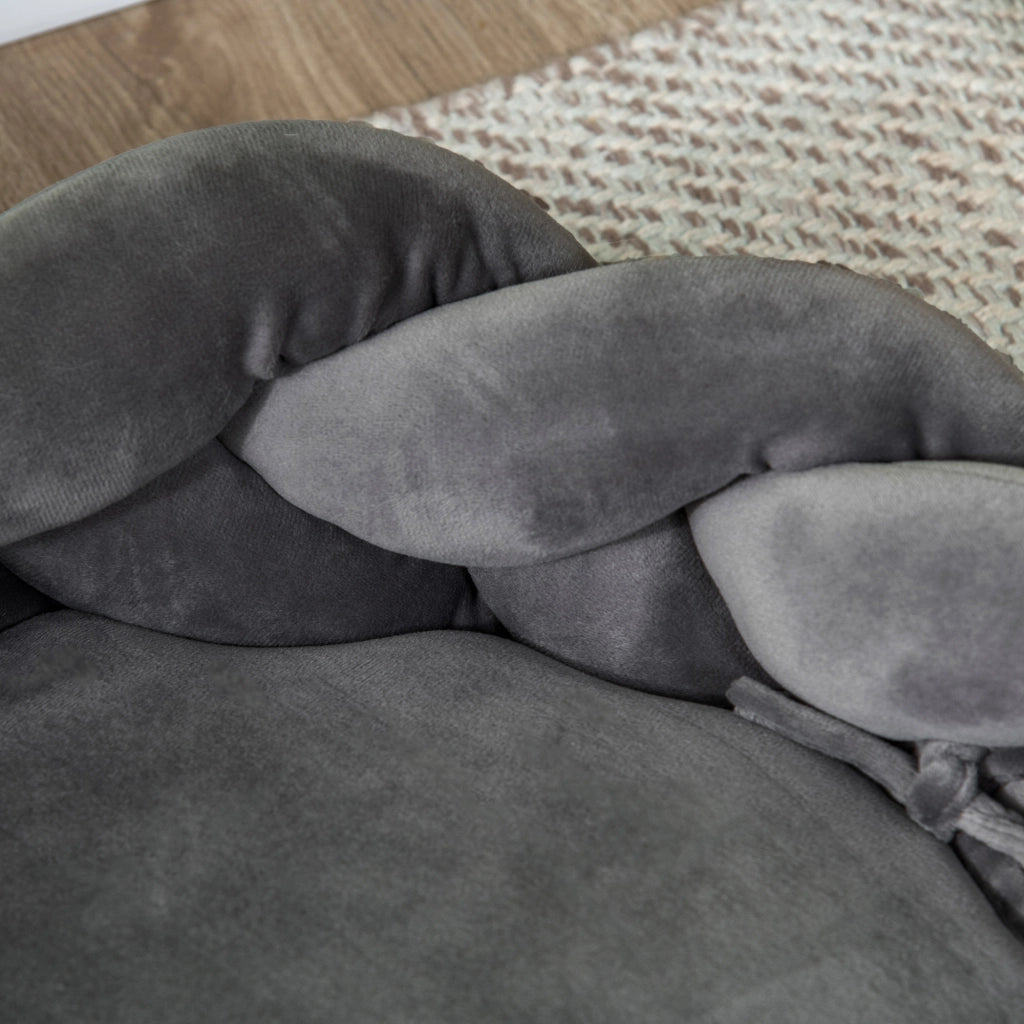 Letto per Cani Piccoli ¨C Minimal ¨C Grigio 55x55x14 cm