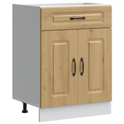 Pensile da cucina | Base da Cucina Kalmar Rovere Artigianale in Legno Multistrato