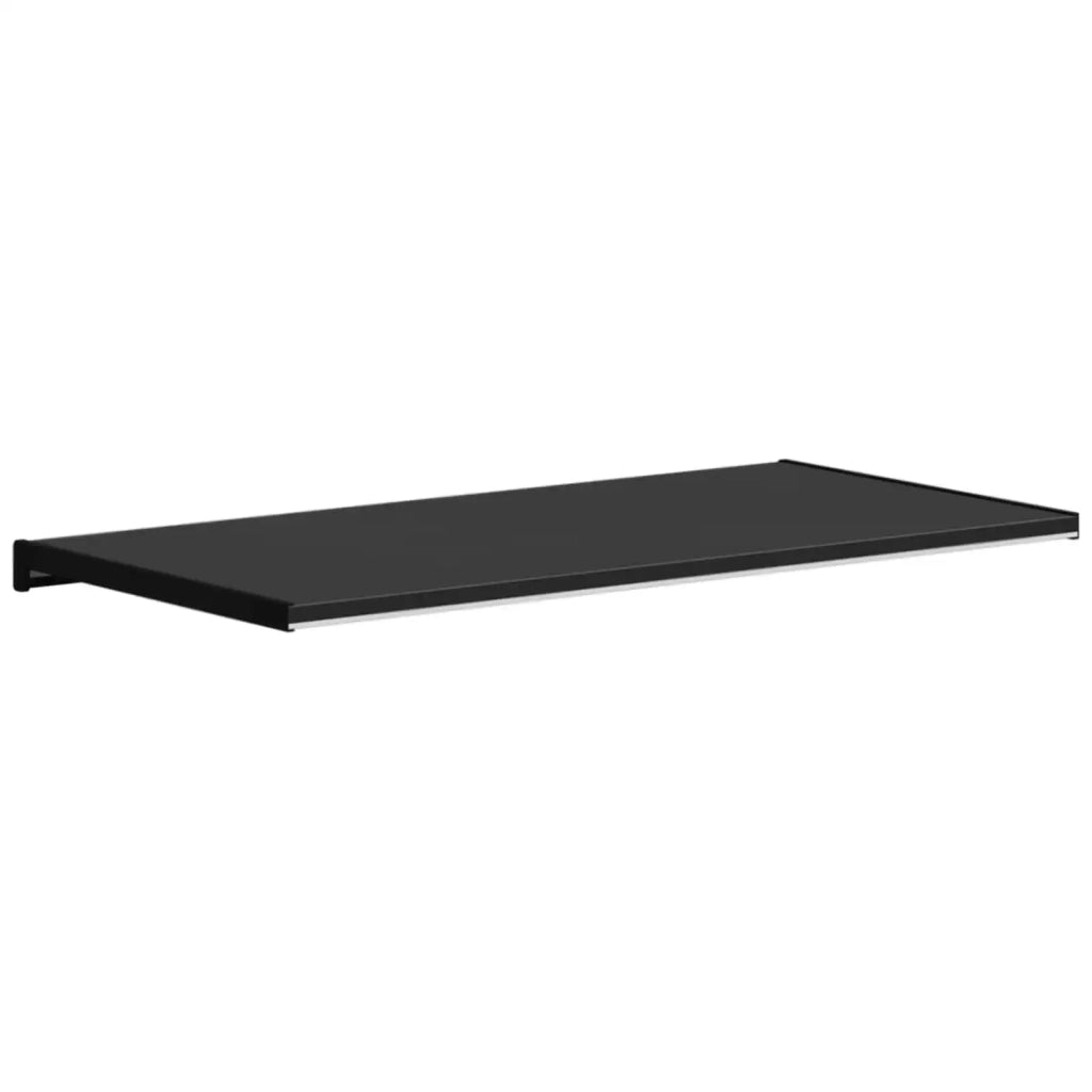 Soglia della Finestra Nero con Venature del Legno PVC 42046869