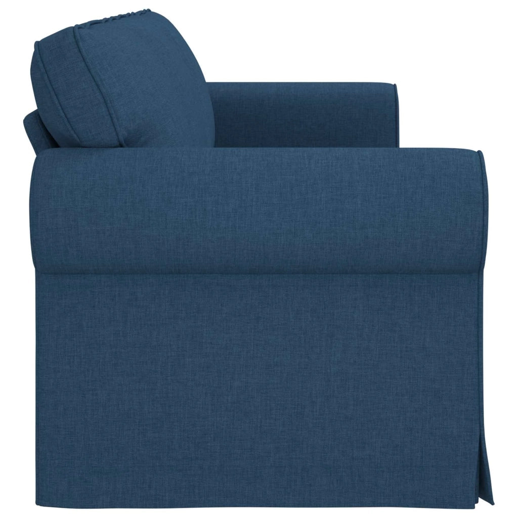Divano Blu 245 x 82 x 80 cm Tessuto 42024326