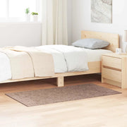 Tappeto Shaggy Antiscivolo Marrone 80 x 150 cm PP 4019790
