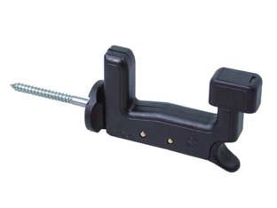 FERMAPERSIANE IN NYLON GRILLO- - con vite mm.70 - 25 pezzi
