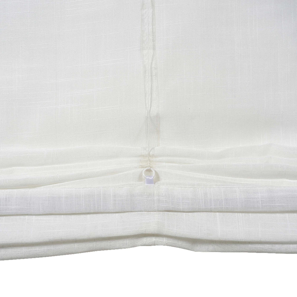Tenda a Pacchetto Senza Astine Bianco 75x175 cm