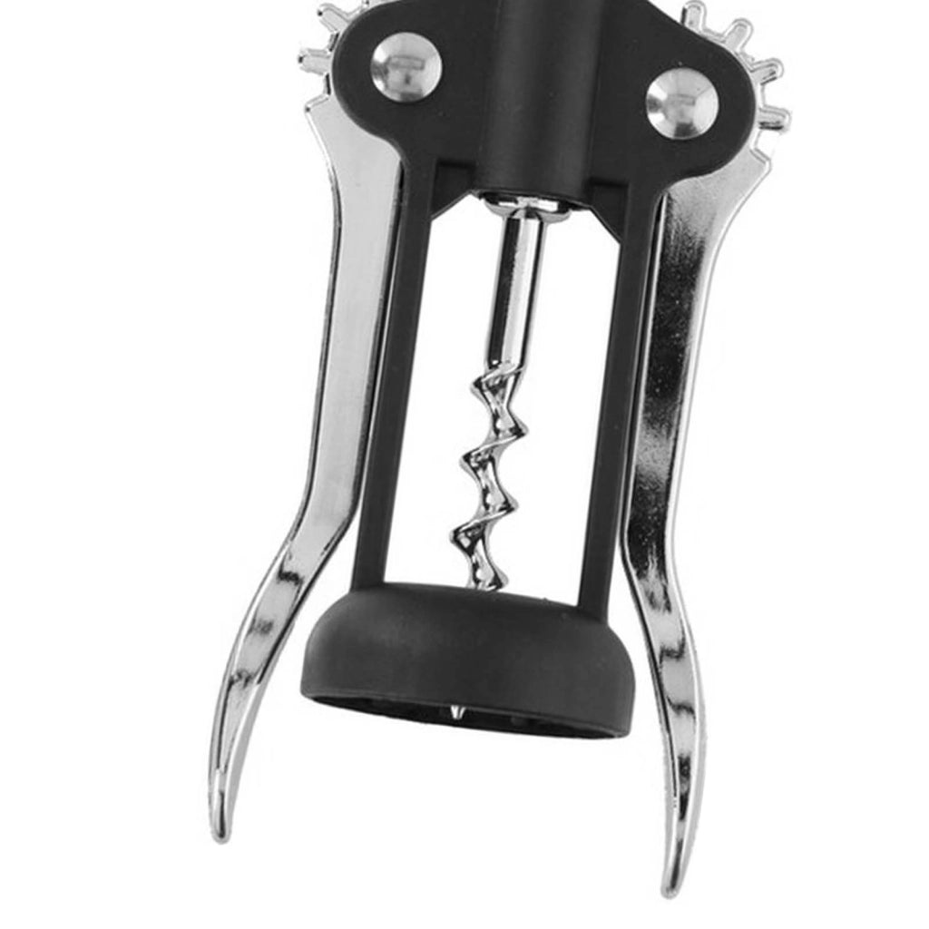 Cavatappi 17cm per Bottiglie di Vino in Acciaio Inossidabile Nero / Argento Quokka