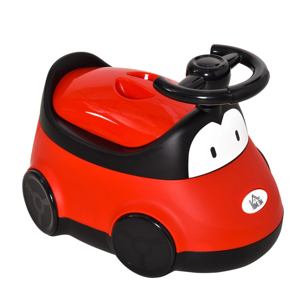 Orinalino per Bambini Forma Auto ¨C zephmum ¨C Rosso 40x27.5x29.1 cm