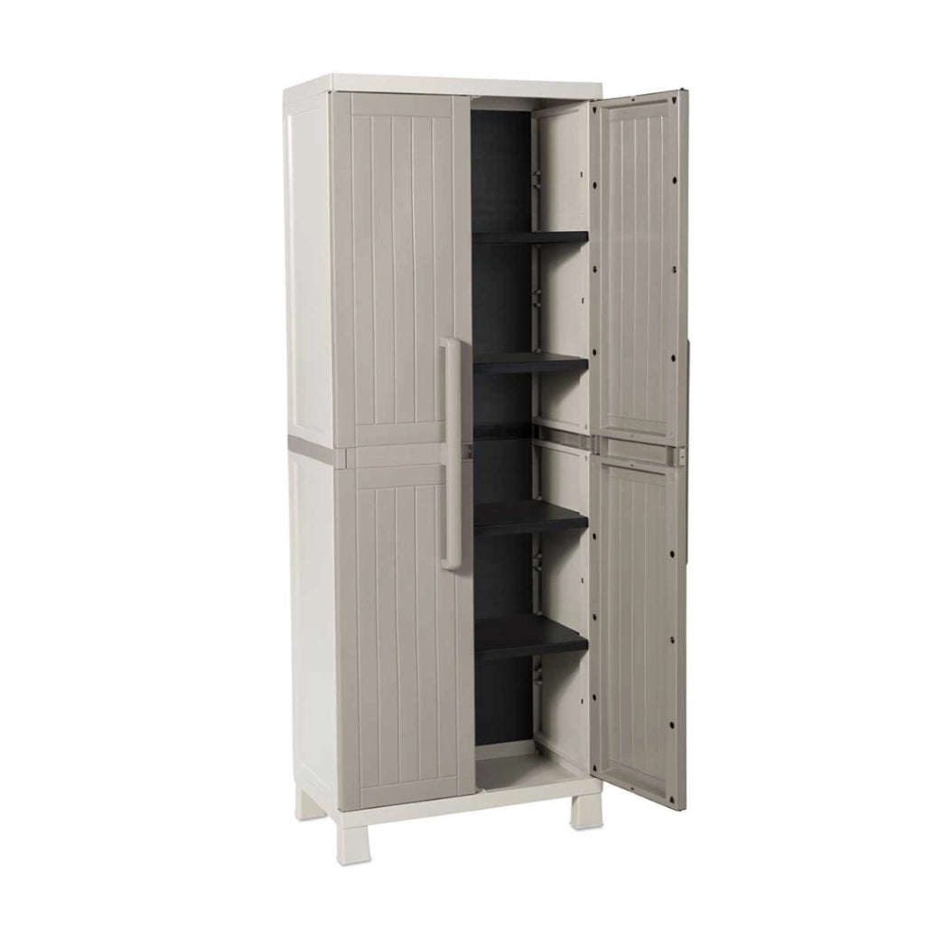 Toomax ARMADIO TUTTOPIANI WOOD MIDI 65X37XH173CM TORTORA.