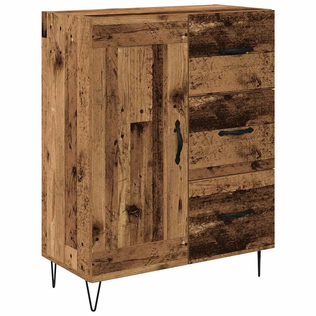 Credenza con cassetto 2 pcs Legno vecchio Legno multistrato 3415625