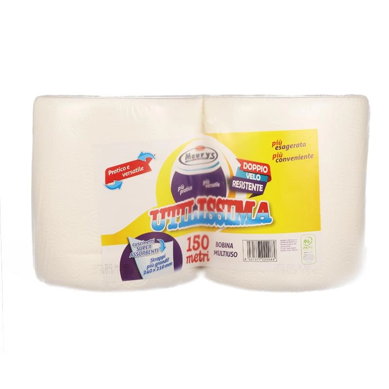 MAURY'S BOBINA MULTIUSO UTILISSIMA 2 ROTOLI 150 METRI