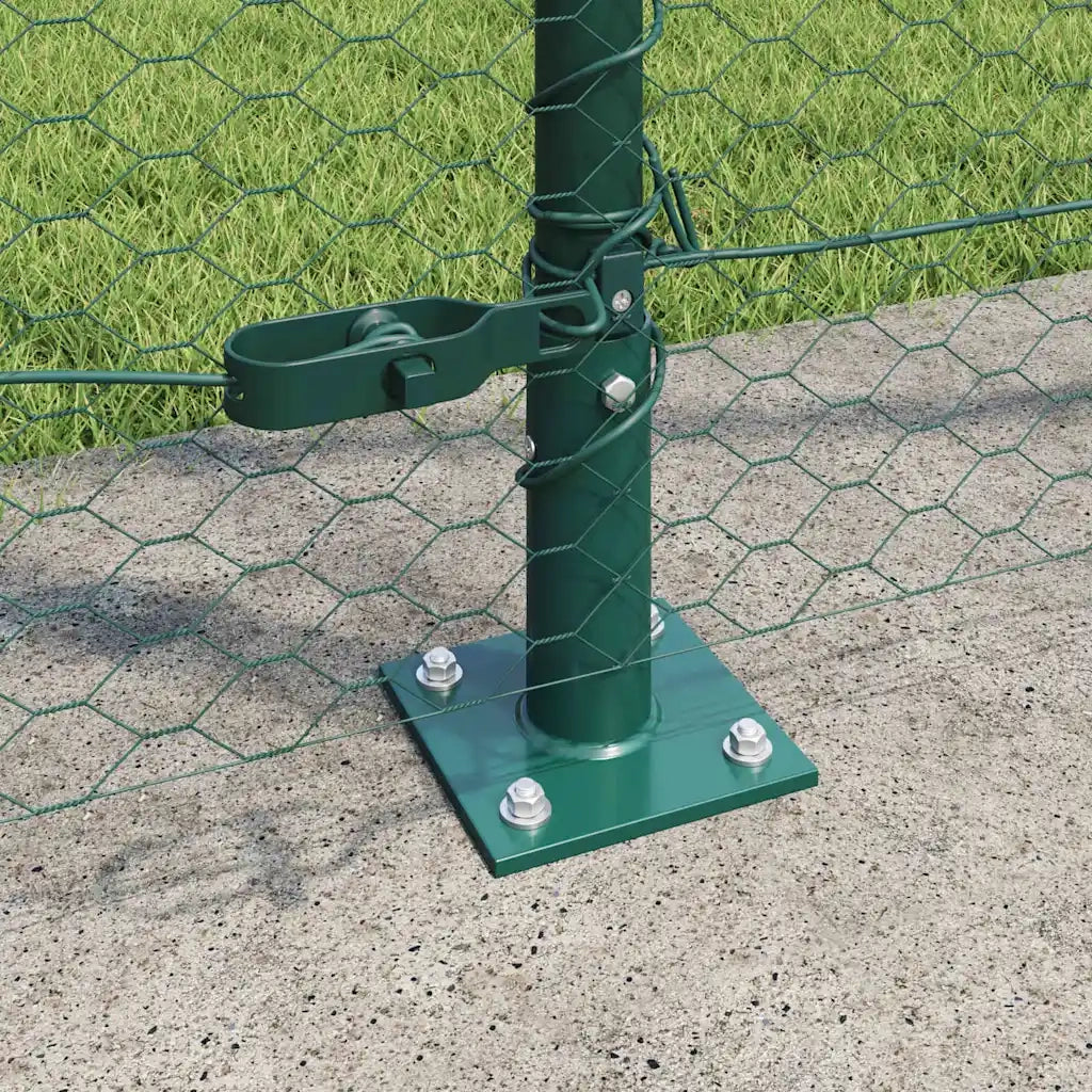 Palo della recinzione Verde 50 x 1,4 m (rete 25 mm)