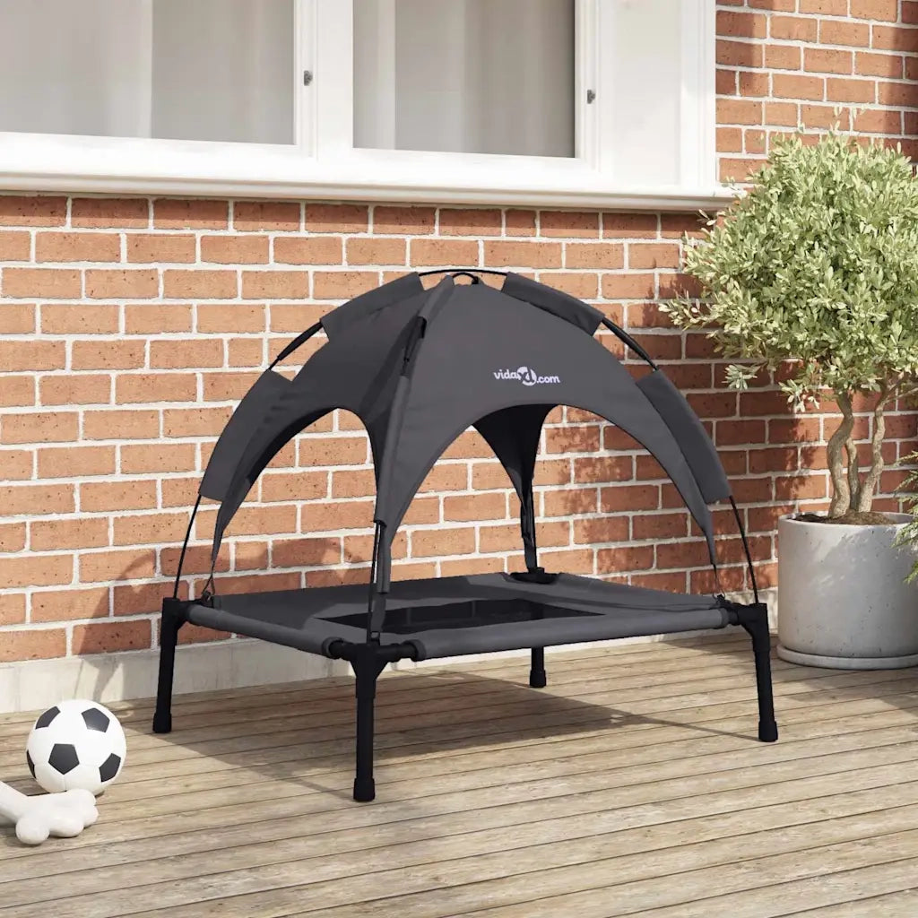 Letto per Cani Nero 76 x 62 x 70,5 cm Acciaio CFW3471853