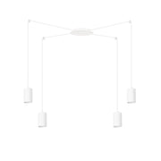 Lampadario Emibig Traker 4xGU10 bianco regolabile 3m