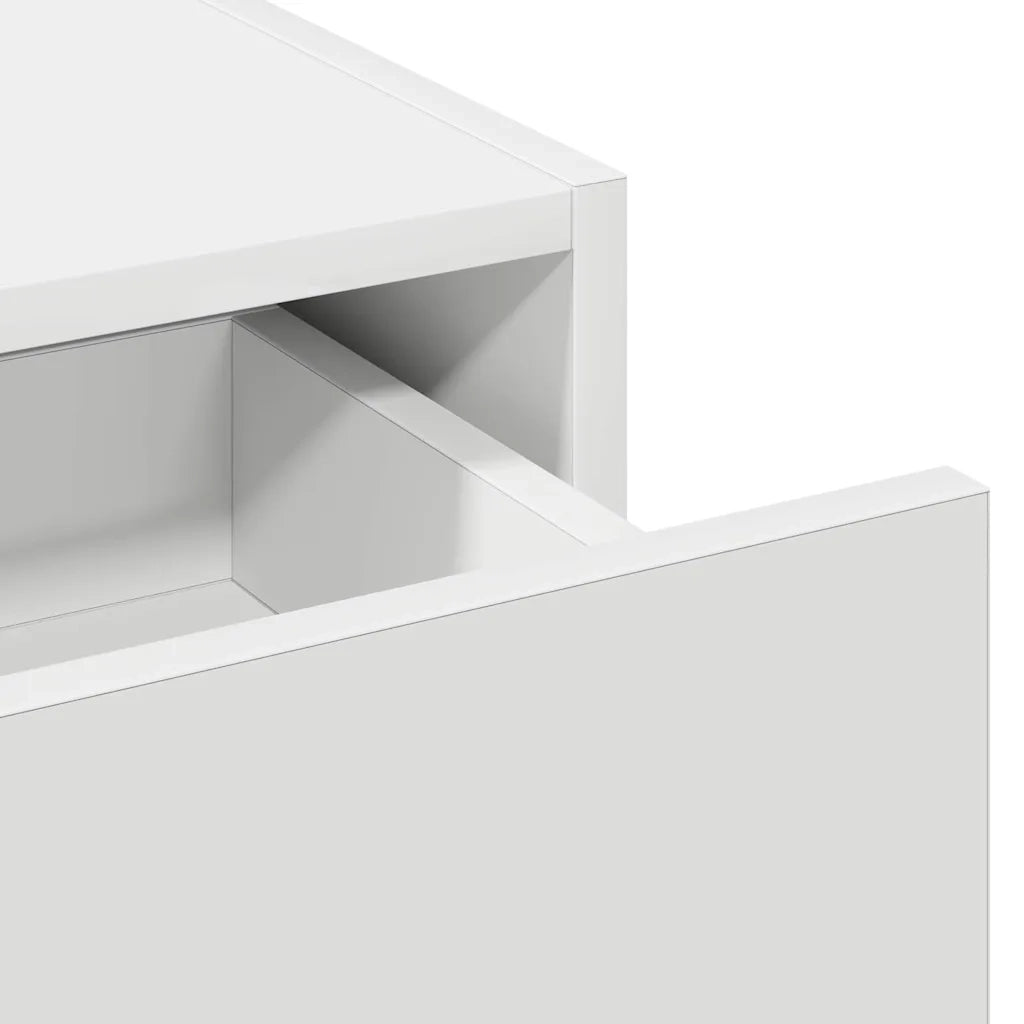 Toeletta | Tavolo da Trucco Bianco 83 x 40 x 70 cm Legno multistrato