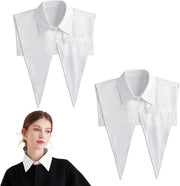 Vasca da donna in stile camicia con decorativa linea del collo