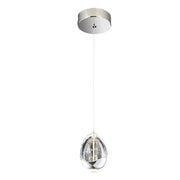 Lampada a sospensione Italux Huelto LED 4,8W cromo