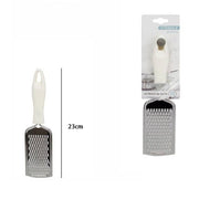 Trade Shop - Grattugia Manuale Verticale Manico In Plastica Gratta Formaggi 23cm Cucina 66166 -