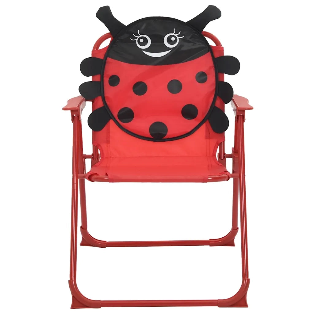 Set da Bistrot da Giardino per Bambini con Ombrellone Rosso 41842