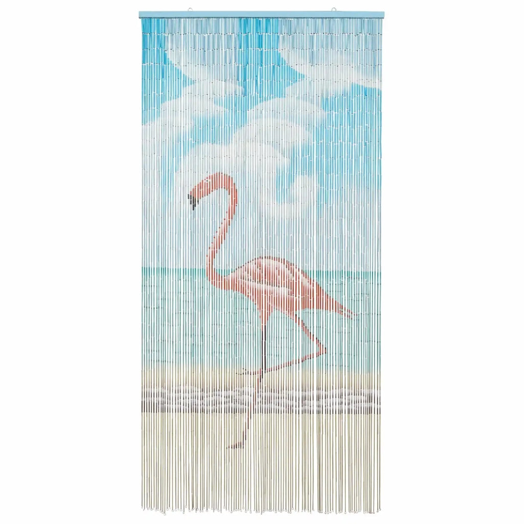 Tenda per Porta Antinsetti multicolore 200 x 100 cm Bambù 42030050