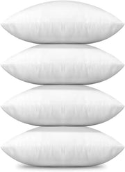Set di 4 cuscini quadrati 45x45 cm - cuscini per divano e letto