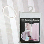 Tenda Doccia Bianca Pvc 120X200