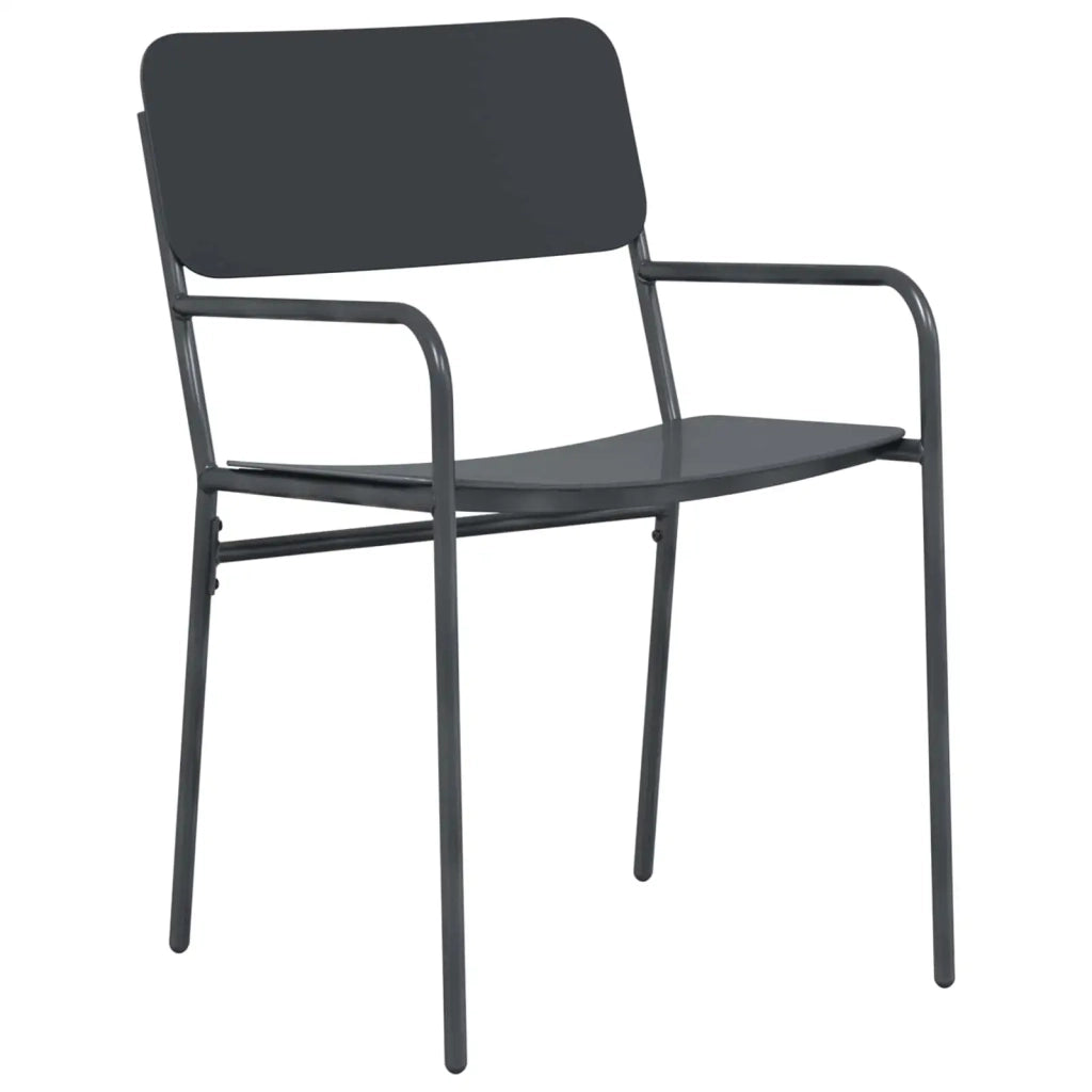 Set Mobili da Esterno 7 pz Antracite Acciaio 3422873